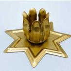 キャンドルホルダー シンプルスター　　　※ 魔術用品 儀式用品 おまじないグッズ 占いなど