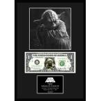ショッピングスター・ウォーズ 限定!スター・ウォーズ/Star Wars/ヨーダ/Yoda/本物USA1ドル札フレーム証明書付き-15
