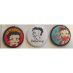 3個セット!レア缶バッジ★ベティ・ブープ☆Betty Boop/ベティちゃん/アニメ/ピンバッチ/tin badge/button/pin-3