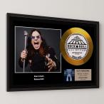 オジー・オズボーン Ozzy Osbourne ブラック・サバス Down to Earth gold disc album 金 ゴールド ディスク 証明書付 ‐5