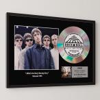 Oasis オアシス Morning Glory? モーニング・グローリー platinum disc album プラチナディスク 証明書付 ‐ 1