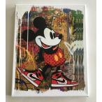 Pop Art/キャンバスポップアートフレーム/NIKE/ナイキ スニーカー/ミッキーマウス/Mickey Mouse×ルイ・ヴィトン/LV/ブランド/COA証明書付1