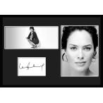 10種類!Lena Headey/リーナ・ヒーディ/レナ/女優/ドラマ/映画/サインプリント&amp;証明書付きフレーム/BW/モノクロ/ディスプレイ(1-3W）