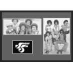 10種類!The Jackson Five/The Jackson 5/ジャクソンファイブ/ジャクソン5/グループ/証明書付きフレーム/BW/モノクロ/ディスプレイ(5-3W)
