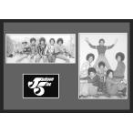 10種類!The Jackson Five/The Jackson 5/ジャクソンファイブ/ジャクソン5/グループ/証明書付きフレーム/BW/モノクロ/ディスプレイ(6-3W)