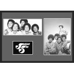 10種類!The Jackson Five/The Jackson 5/ジャクソンファイブ/ジャクソン5/グループ/証明書付きフレーム/BW/モノクロ/ディスプレイ(9-3W)
