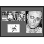 10種類!Rick Genest/リック・ジェネスト/Zombie Boy/ゾンビボーイ/サインプリント&amp;;証明書付きフレーム/BW/モノクロ/ディスプレイ(9-3W)