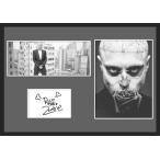 10種類!Rick Genest/リック・ジェネスト/Zombie Boy/ゾンビボーイ/サインプリント&amp;;証明書付きフレーム/BW/モノクロ/ディスプレイ(3-3W)