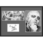 10種類!Rick Genest/リック・ジェネスト/Zombie Boy/ゾンビボーイ/サインプリント&;証明書付きフレーム/BW/モノクロ/ディスプレイ(1-3W)