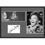 10種類!Anita Baker/アニタ・ベイカー/レディ・デイ/サインプリント&amp;証明書付きフレーム/BW/モノクロ/ディスプレイ (7-3W)