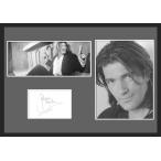 10種類!Antonio Banderas/アントニオ・バンデラス/サインプリント&amp;証明書付きフレーム/BW/モノクロ/ディスプレイ (5-3W)