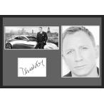 10種類!Daniel Craig/ダニエル・クレイグ /サインプリント&証明書付きフレーム/BW/モノクロ/ディスプレイ (2-3W)