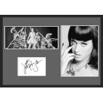 10種類!Katy Perry/ケイティー・ペリー/サインプリント&証明書付きフレーム/BW/モノクロ/ディスプレイ (10-3W)