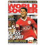 ブリキ看板【Cristiano Ronaldo/クリスティアーノ・ロ