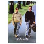 映画【トム・クルーズ/Tom Cruise】レインマン / Rain Man メタルプレート ブリキ看板 サビ風なし -17