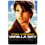 映画【トム・クルーズ/Tom Cruise】バニラ・スカイ / Vanilla Sky メタルプレート ブリキ看板 サビ風なし -25