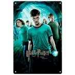 映画 シリーズ【 ハリー・ポッター Harry Potter 】本 小説 魔法ワールド ポスター メタルプレート ブリキ看板 サビ風なし -5
