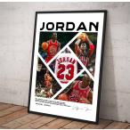 ポスター 【 NBA マイケル・ジョーダン / Michael Jordan 】poster フレーム付 A4 297×210mm -c2