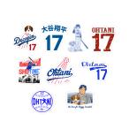9枚セットステッカー ロサンゼルス・ドジャース【 大谷翔平 】プロ野球選手-11
