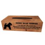 【Young Eight/Y8】Wood Tissue box/ウッドティッシュケース/愛犬【Kerry Blue Terriers/ケリー・ブルー・テリア】ティッシュボックス-28