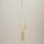  хлопок корзина висячий корзина модный горшок покрытие посадочная машина хлопок трос висячий орнамент подвешивание ниже натуральный интерьер низ дыра .