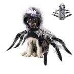 ペットコスプレ ジャイアント スパイダー ドッグ コスチューム 小型犬 中型犬 犬 犬用 ペット  コスプレ ハロウィン 衣装 仮装 変身 可愛い かわいい ペット衣装