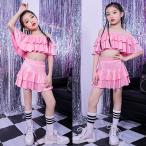 ダンス 衣装 キッズ ガールズ 女の子 セットアップ チア チアガール 安い ダンス衣装へそ出し チア チアガール 演奏会 応援団 韓国 セットアップ