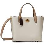 期間限定セール コーチ COACH C8561 ウィロウ トート 24 カラーブロック チョーク マルチ ホワイト 白 正規店商品 送料無料