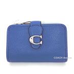 ショッピングコーチ 財布 コーチ COACH CX125 タビー ミディアム ウォレット スカイブルー 青 二つ折り財布 コンパクト スリム 正規店商品 送料無料