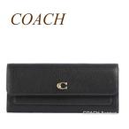 ショッピングcoach コーチ COACH CAO17 ミラ ロング フラップ ウォレット ブラック 黒 長財布 正規店商品 送料無料