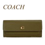 ショッピングコーチ ホリデーセール コーチ COACH CAO17 ミラ ロング フラップ ウォレット オリーブ グリーン 緑  長財布 正規店商品 送料無料