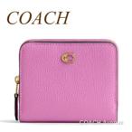 コーチ COACH CD717 ビルフォールド ウォレット フューシャ ピンク 二つ折り 折りたたみ財布 正規店商品 送料無料