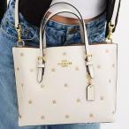 コーチ COACH CW022 モリー トート バッグ 25 スター プリント チョークマルチ ホワイト 白 星 アウトレット商品 斜めがけ クロスボディ 送料無料