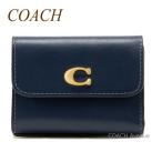 ショッピングコーチ 財布 ホリデーセール コーチ COACH CZ111 エッセンシャル カード ホルダー ウォレット ネイビー 紺 三つ折り 折りたたみ財布 正規店商品 送料無料