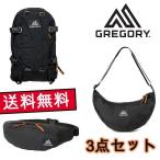 GREGORY グレゴリー ALL DAY リュックサック バックパック デイパック 22L &ウエストバッグ 2.5L &ショルダーバッグ 船型 斜めがけ 3点セット
