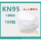 マスク N95 KN95 5層構造 100枚 冬用マスク 大人用 3D 不識布マスク 使い捨て PM2.5対応 花粉対策 有害ウィルスカット率95%以上 n95 mask 10個ずつ個包装