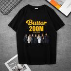 ショッピングbts butter 新品 BTS Tシャツ Butter 男女兼用 大人用 子供用 韓流グッズ レディース メンズ ウェア 夏物 グッズ 服 防弾少年団 半袖 応援服 丸首