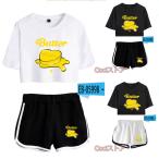 ショッピングbts butter BTS 上下セット レディース 防弾少年団 Tシャツ 半袖 パンツ 服 グッズ 女性 韓流グッズ ウェア セットアップ 上下 女の子 BUTTER