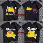 ショッピングbts butter 新品 BT21 Tシャツ 男女兼用 大人用 子供用 韓流グッズ レディース メンズ ウェア 夏物 グッズ 防弾少年団 半袖 応援服 丸首 BTS 夏 服 BUTTER