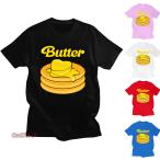 ショッピングbts butter 新品 BTS Tシャツ 男女兼用 大人用 韓流グッズ レディース メンズ ウェア 夏物 グッズ 服 防弾少年団 半袖 応援服 丸首 BUTTER