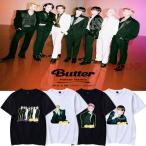 新品 BTS BUTTER Tシャツ 男女兼用 大人用 子供用 韓流グッズ レディース メンズ ウェア 夏物 グッズ 服 防弾少年団 半袖 応援服 丸首