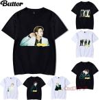 新品 BTS BUTTER Tシャツ 男女兼用 大人用 子供用 韓流グッズ レディース メンズ ウェア 夏物 グッズ 服 防弾少年団 半袖 応援服 丸首