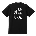 おもしろTシャツ 頑張れオレ 綿100% 男女兼用 カップル 半袖 ティーシャツ 誕生日プレゼント おもしろ 名言 文字