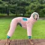 イタグレ服 もこもこ ボア ポケット フリース ロンパース つなぎ 小型犬 中型犬 大型犬 冬服 防寒doggystar ドッギースター