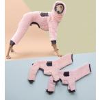 セール ウィペット服 もこもこ ボア ポケット フリース ロンパース つなぎ イタグレ服 中型犬 大型犬 冬服 防寒 doggystar ドッギースター