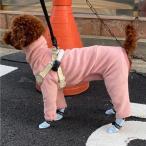  собака одежда детский комбинезон ворсистый комбинезон S M L XL маленький размер собака средний собака осень-зима одежда doggystardogi- Star 