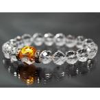 Yahoo! Yahoo!ショッピング(ヤフー ショッピング)パワーストーン　ブレスレット　本水晶AAA（ロッククリスタル） 14mm 金龍 手彫（親玉） ・10mm 64面カット（丸玉） ステンレス製ロンデル  ゆうパケット対応 送料無料