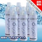 酸素缶 O2 OXYGEN 6L 6本セット 携帯酸素缶 家庭用 酸素ボンベ アウトドア スポーツ レジャー 登山