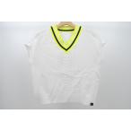 coco б/у [SALE] New balance Golf New Balance golf женский лучший 1(M) белый V шея letter pack почтовый сервис плюс отправка возможно 67118