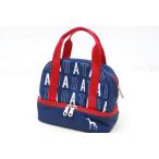 coco б/у [ снижение цены ] Adabat adabat Cart сумка темно-синий темно-синий × красный раунд сумка 2 слой тип 81737